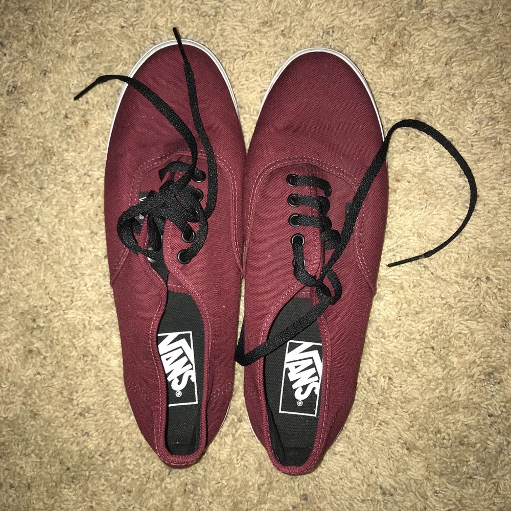 Maroon Vans